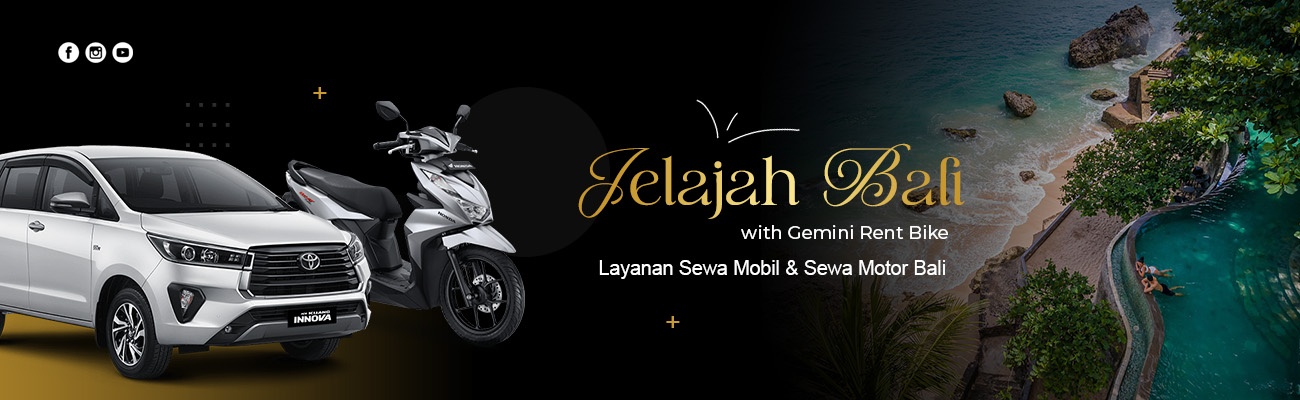 Jelajah Bali Bersama Gemini Rent Bike