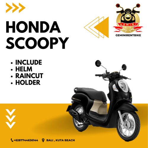 rental motor bali - Gemini - 6